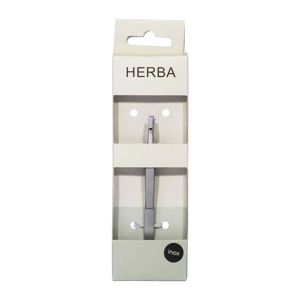 Herba Pinzette schräg Inox