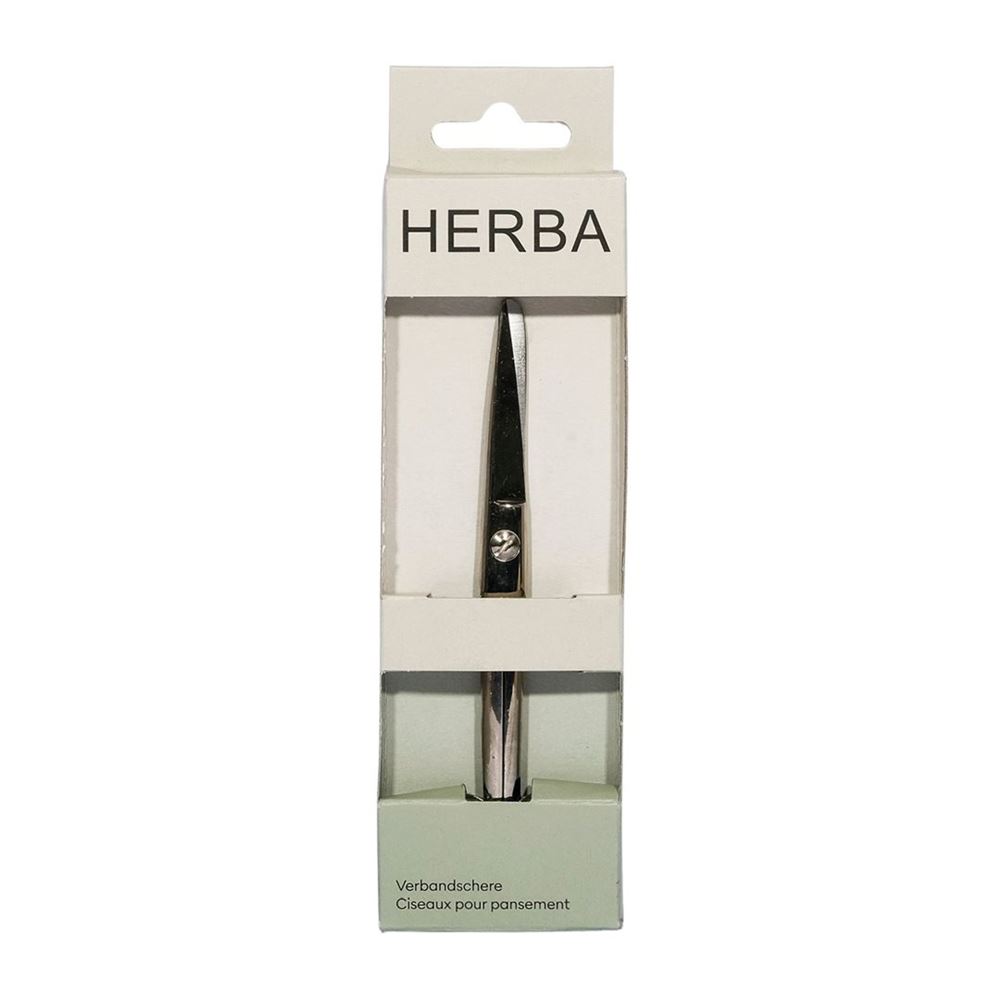 Herba Verbandschere vernickelt