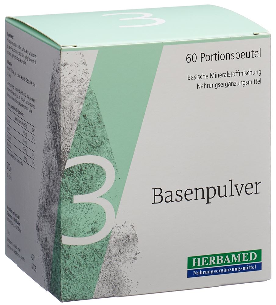 Herbamed Basenpulver III 60 Stick 3.5 g