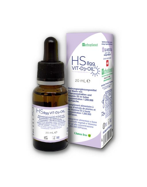 Herboplanet HS 899 VIT D3-Oil Tropfen Pip Fl 20 ml