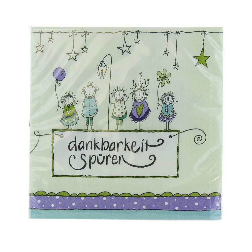 Herboristeria Servietten Dankbarkeit 20 Stk