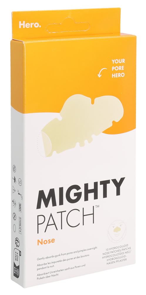 Hero. Mighty Patch Nose 10 Stk