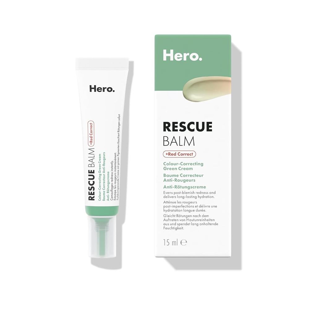 Hero. Rescue Balm +red correct 15 ml