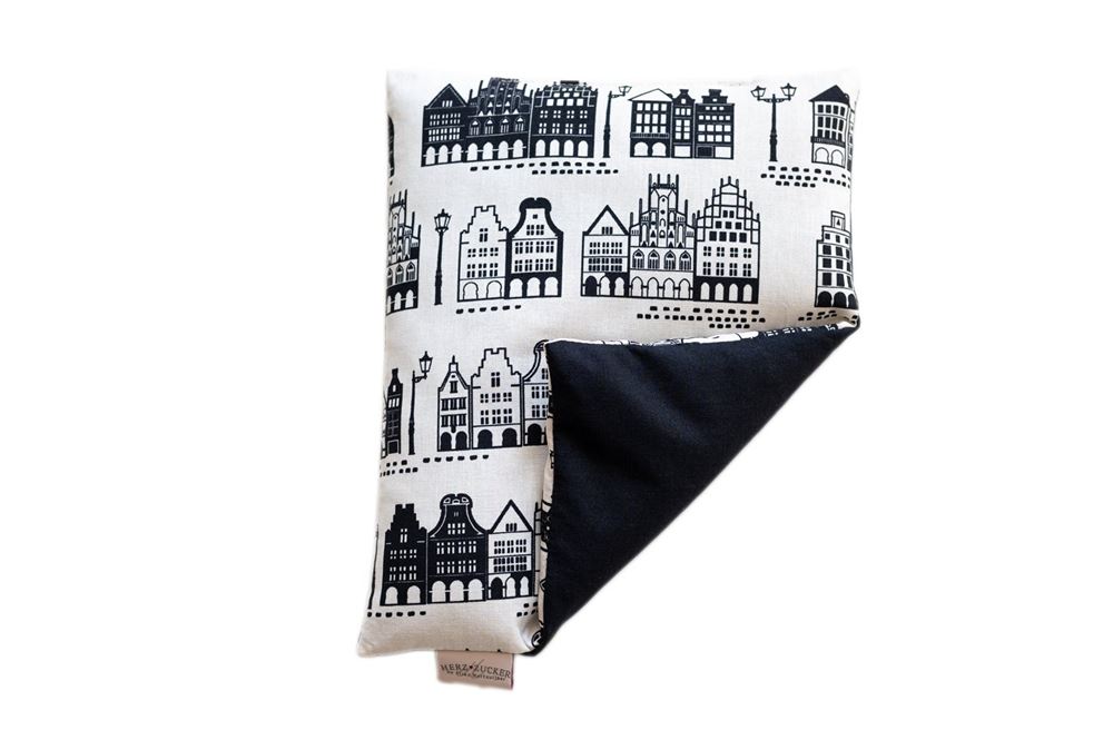 Herzzucker Raps-Wärmekissen 26x21cm Altstadt