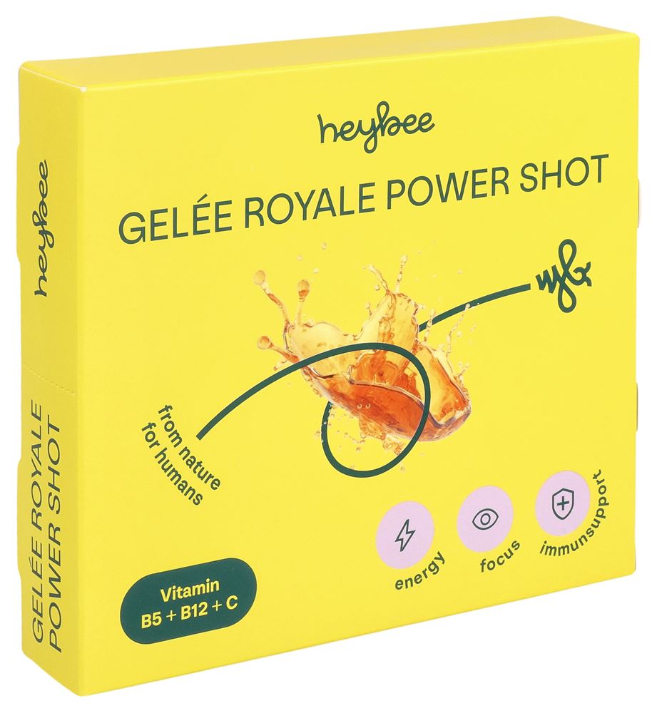 heybee Gelée Royale Power Shot 10 Trinkamp 12 ml