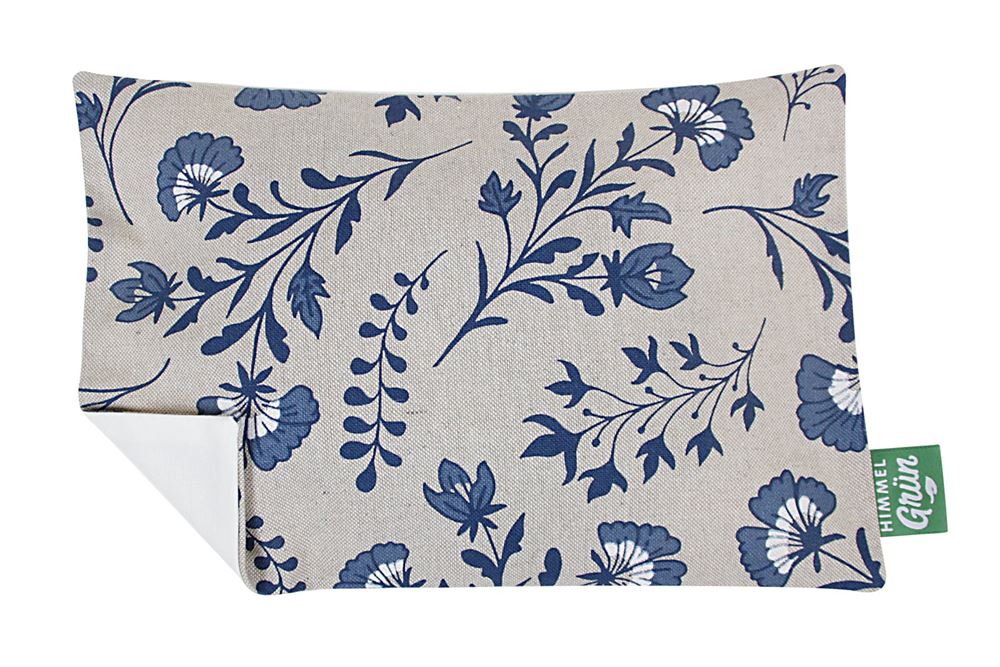 Himmelgrün Traubenkernkissen 30x20cm Wegwarte Btl