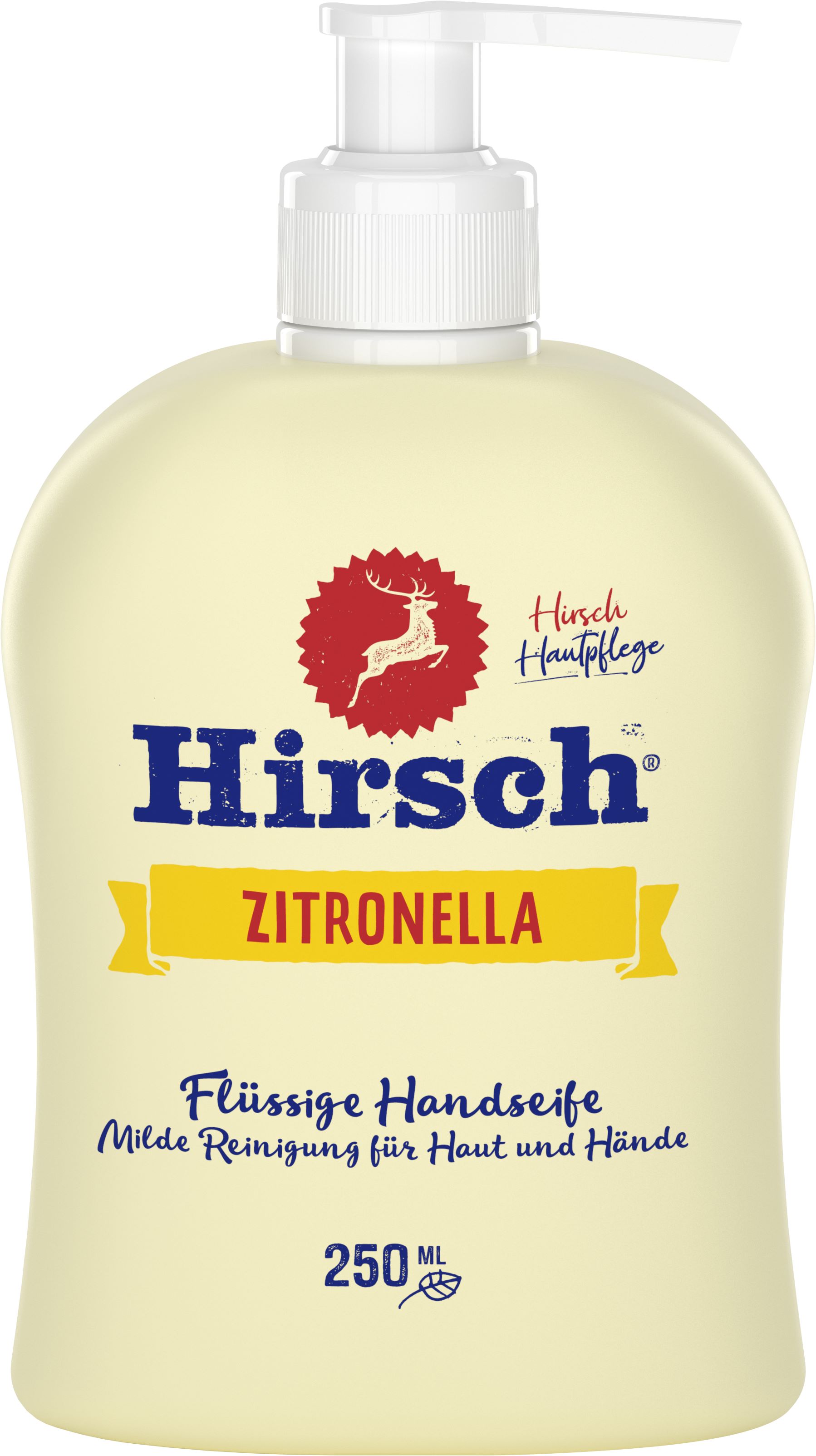 Hirsch Zitronella Flüssigseife Disp 250 ml