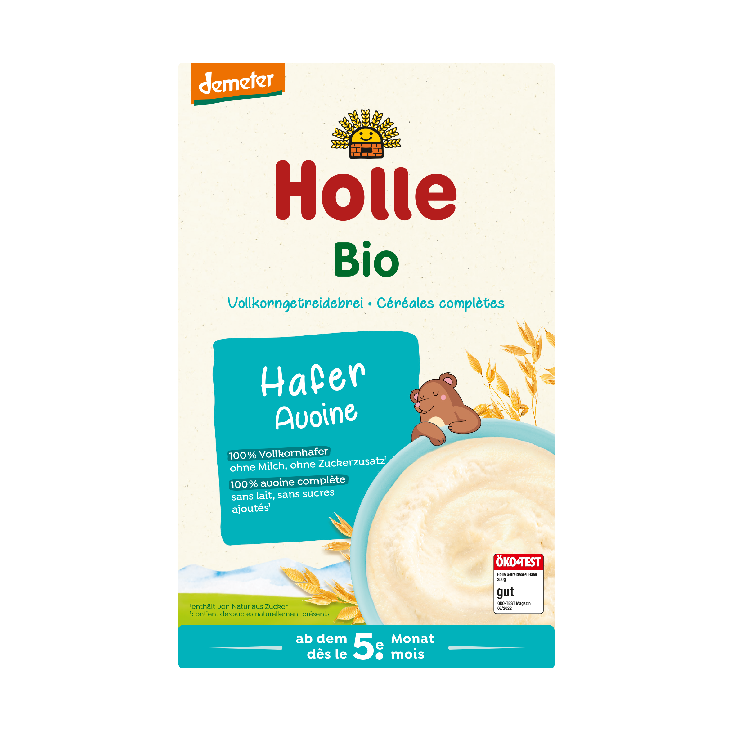 Holle Babybrei Haferflocken Bio 250 g