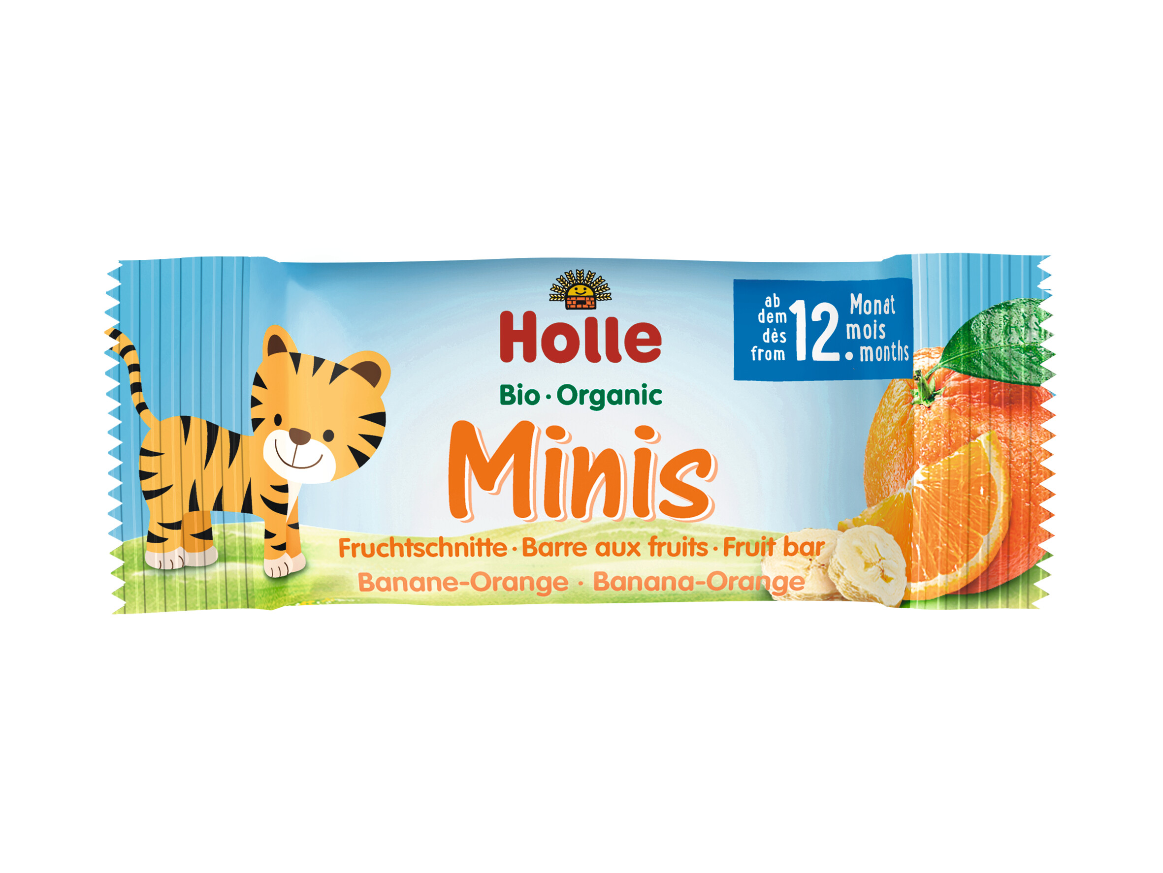 Holle Bio-Minis Banane Orange Btl 100 g