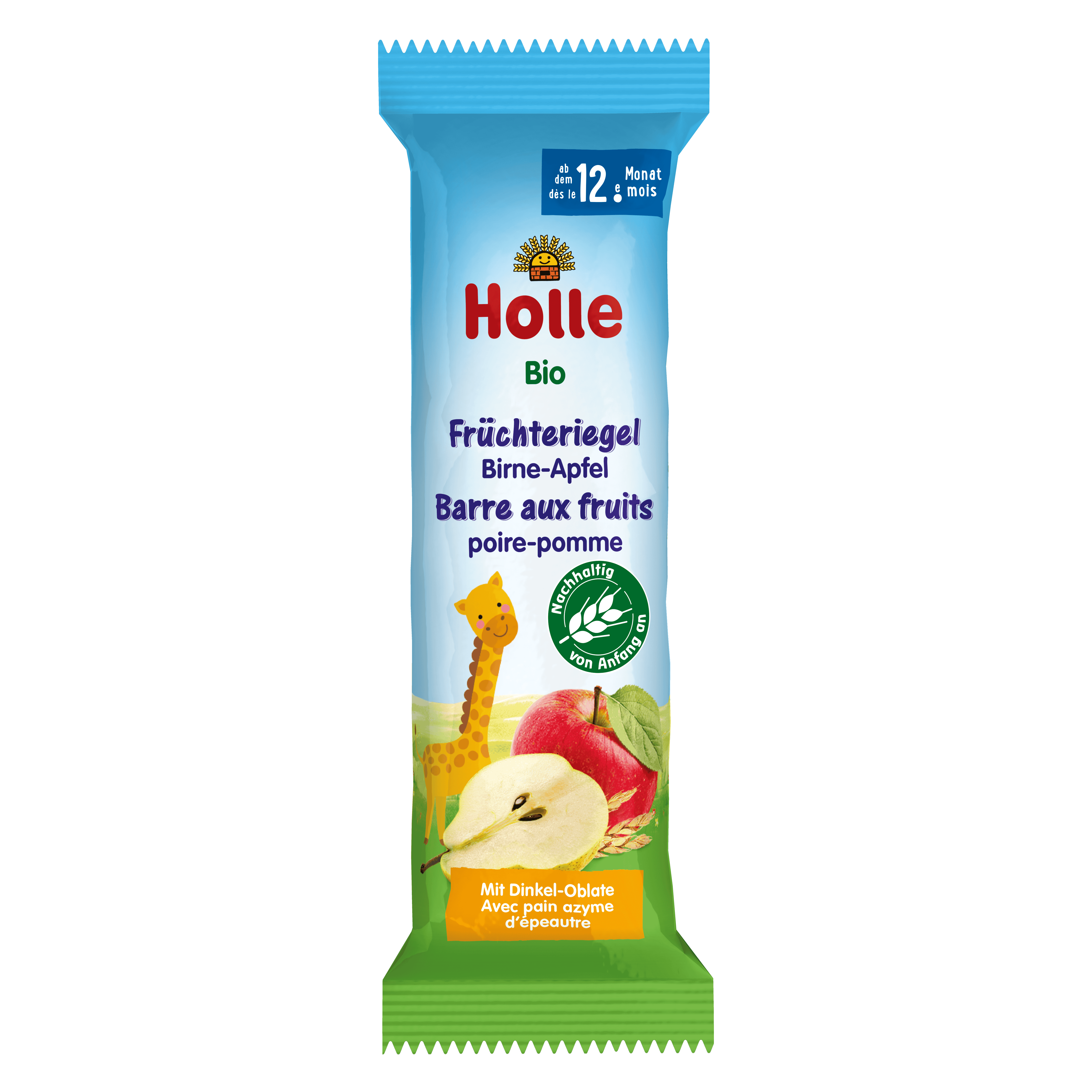 Holle Früchte Riegel Apfel Birne Bio 20 x 25 g