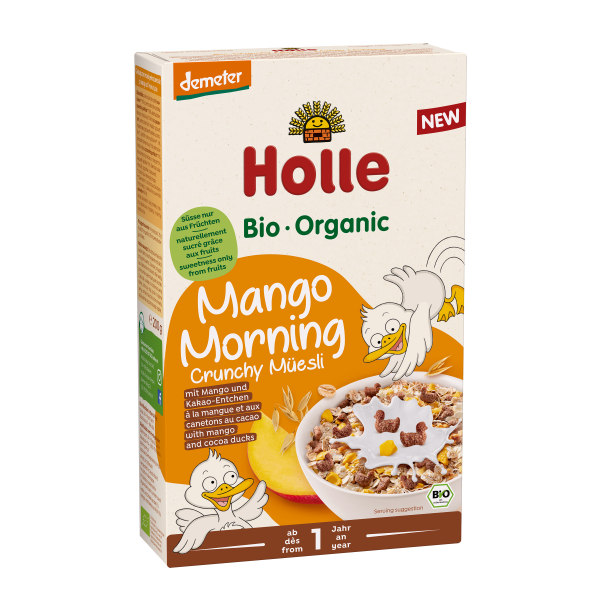 Holle Morning Crunchy Müesli Mango Bio 200 g