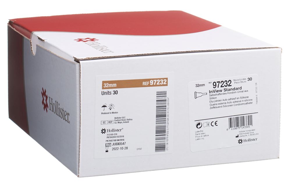 Hollister InView Kondom Urinal 29mm Standard 30 Stk