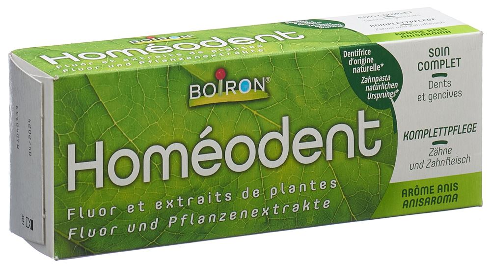 Homeodent Zahn- und Zahnfleischpflege komplett Anis Tb 75 ml