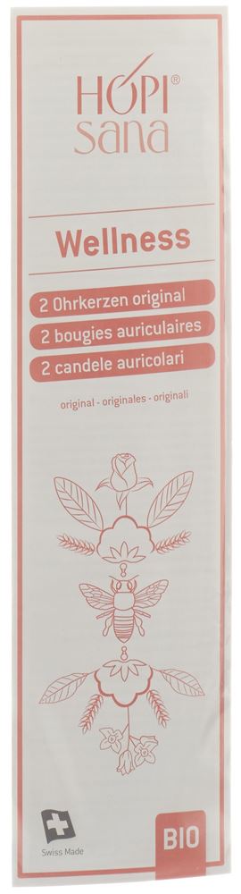Hopisana Ohrenkerzen rosa Wellness 2 Stk