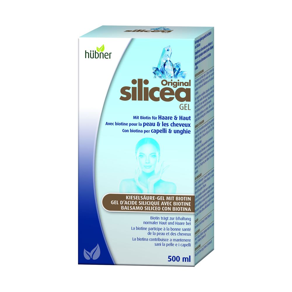 Hübner Silicea Gel mit Biotin für Haare & Haut Fl 500 ml
