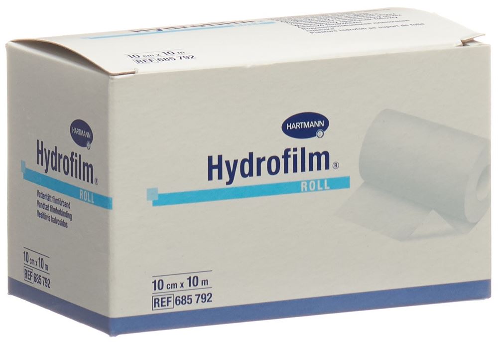 Hydrofilm Roll Wundverband Film 10cmx10m transparent