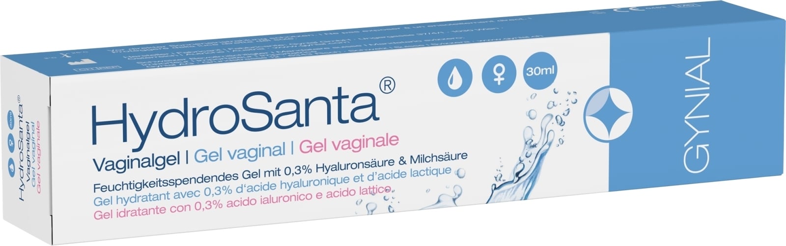 HydroSanta Vaginalgel Tb 30 ml