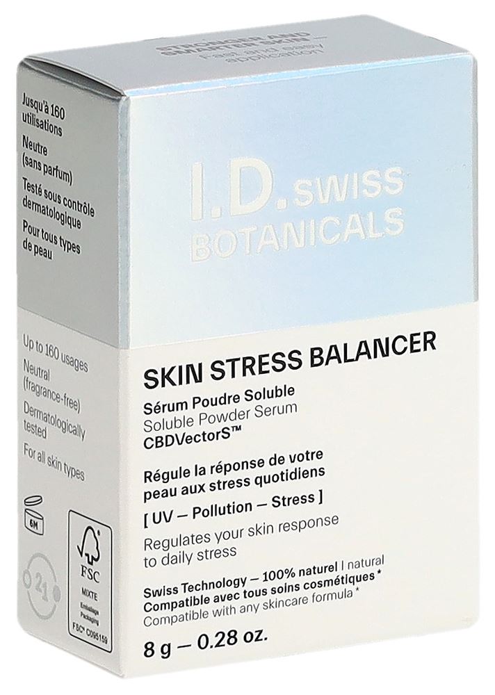 I.d.swiss Botanicals Skin stress Balancer Puder-Serum Glasfl 8 g