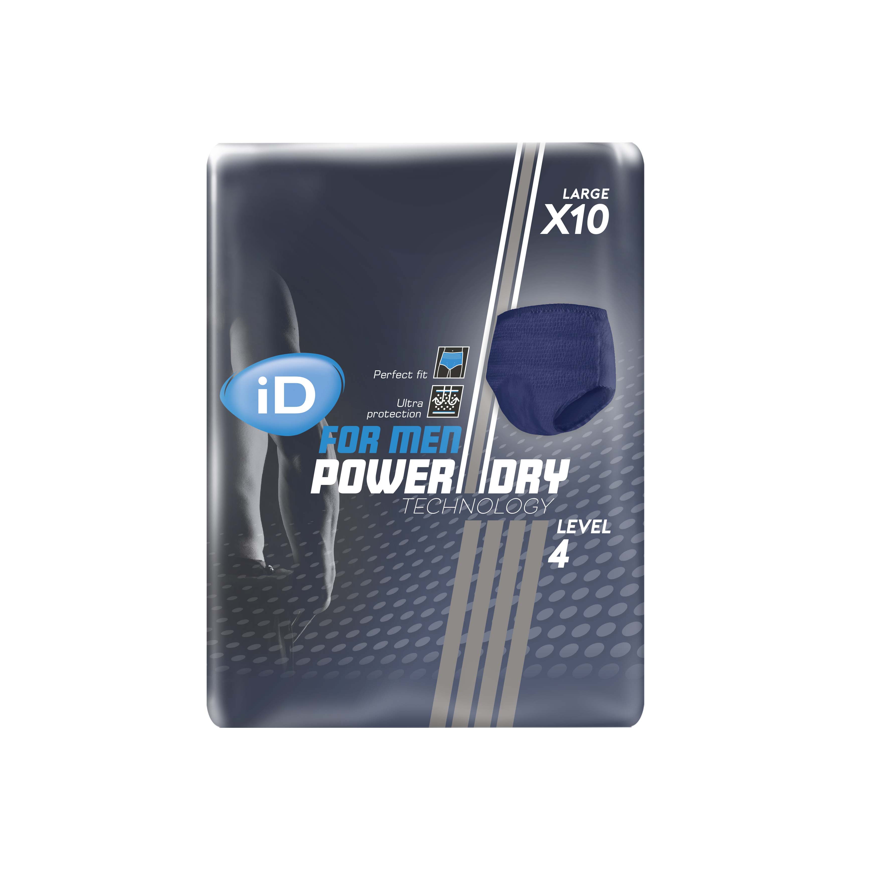 iD For Men Pants L Level 4 Btl 10 Stk