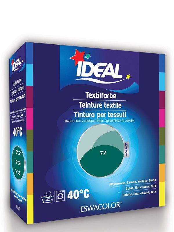 Ideal Maxi Baumwolle Color No72 smaragdgrün