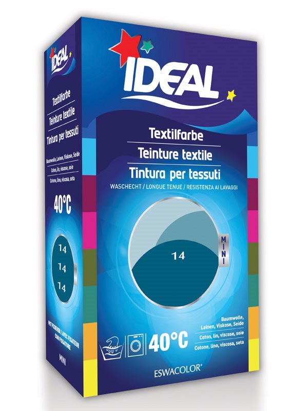 Ideal Mini Baumwolle Color No14 petrol