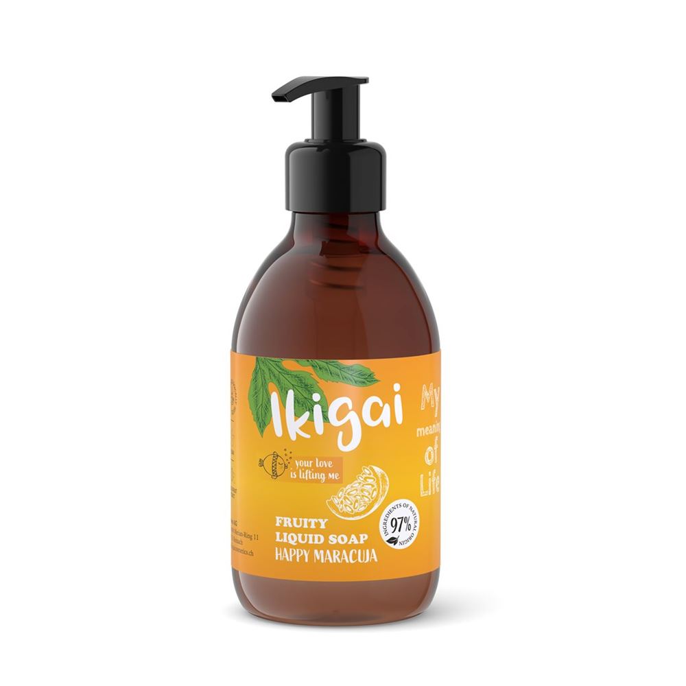 Ikigai Flüssigseife Happy Maracuja Fl 300 ml