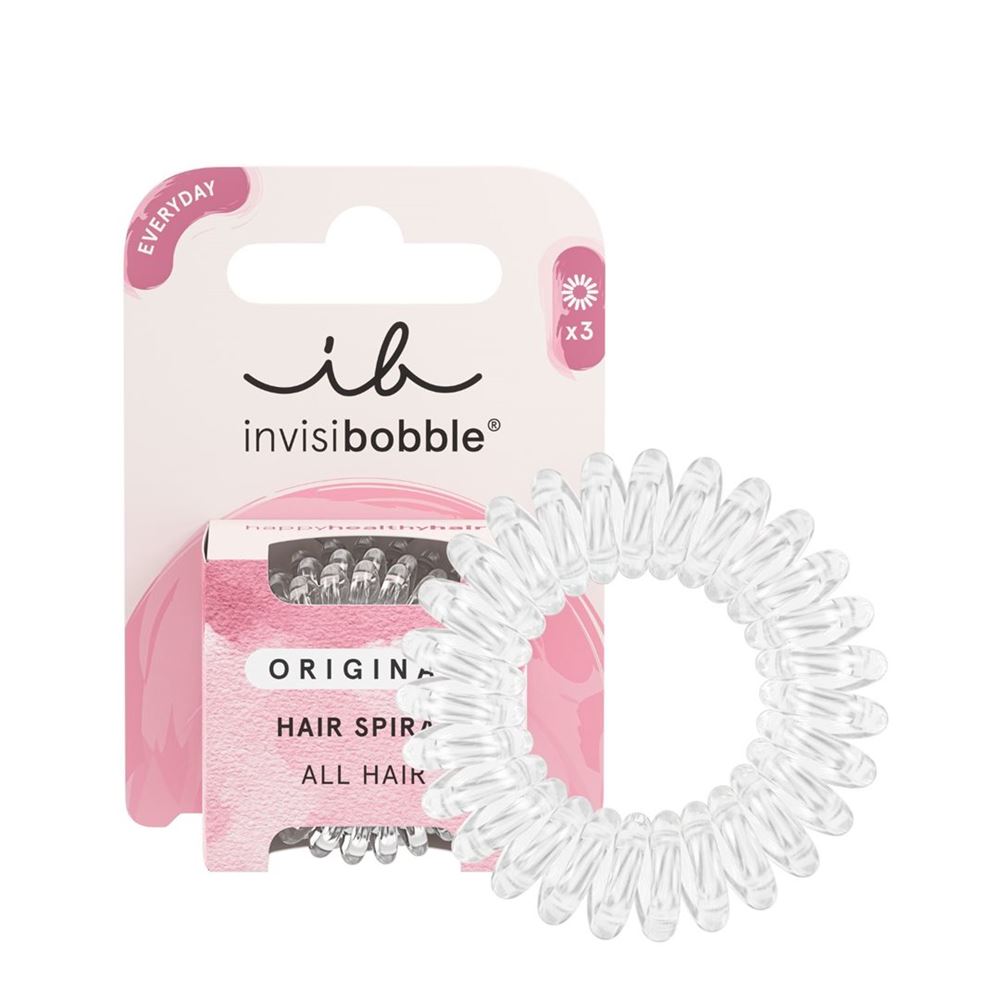 invisibobble Haarbinder Original Crystal Clear 3 Stk