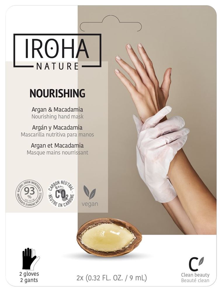 Iroha Hand Mask GLover Nourishing 2 x 9 ml
