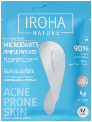 Iroha Microdarts Deep Pimple Patches 12 Stk