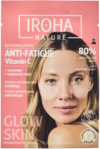 Iroha Nature Anti-Fatigue & Illuminating Eye Contour Patches 2 x 8 ml