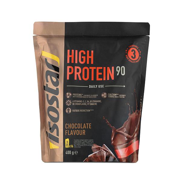 Isostar High Protein 90 Pulver Schokolade Beutel 400 G