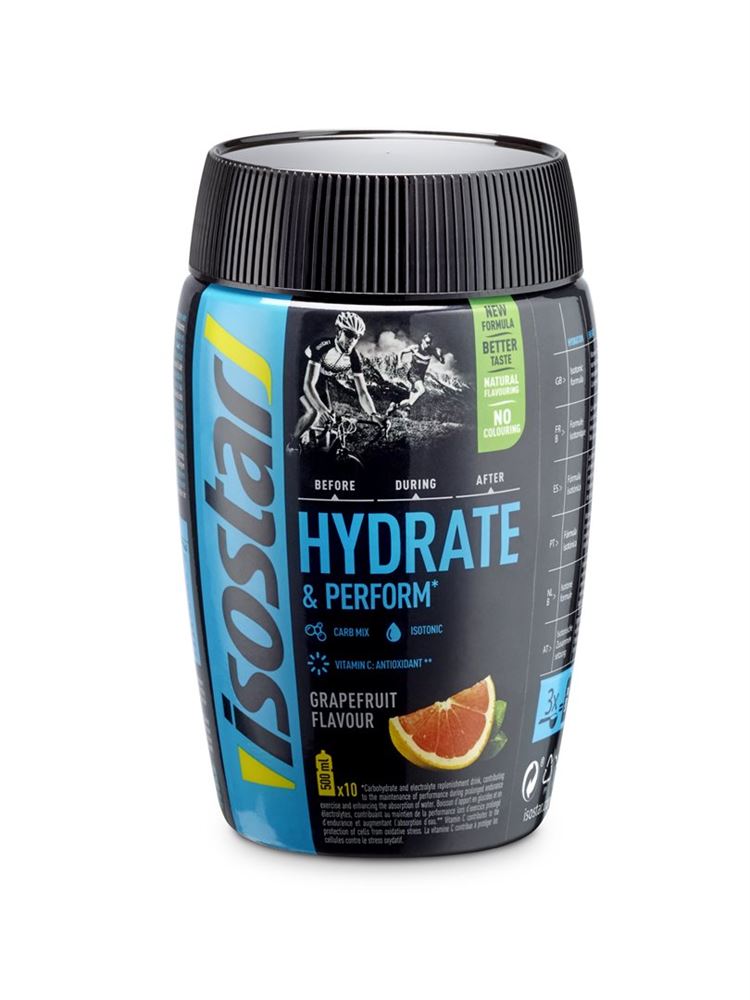 Isostar Hydrate & Perform Pulver Grapefruit Ds 400 G