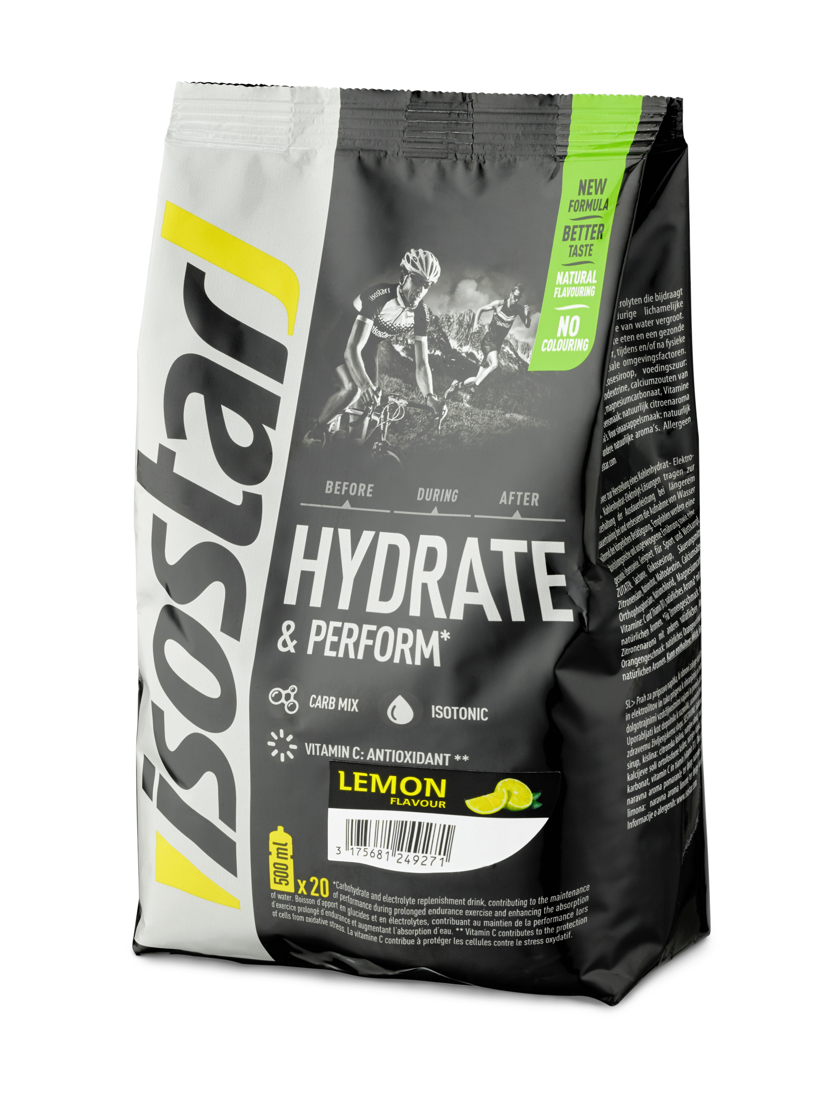 Isostar Hydrate & Perform Plv Lemon Btl 800 g