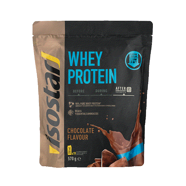 Isostar Whey Protein Pulver Schokolade Beutel 570 G