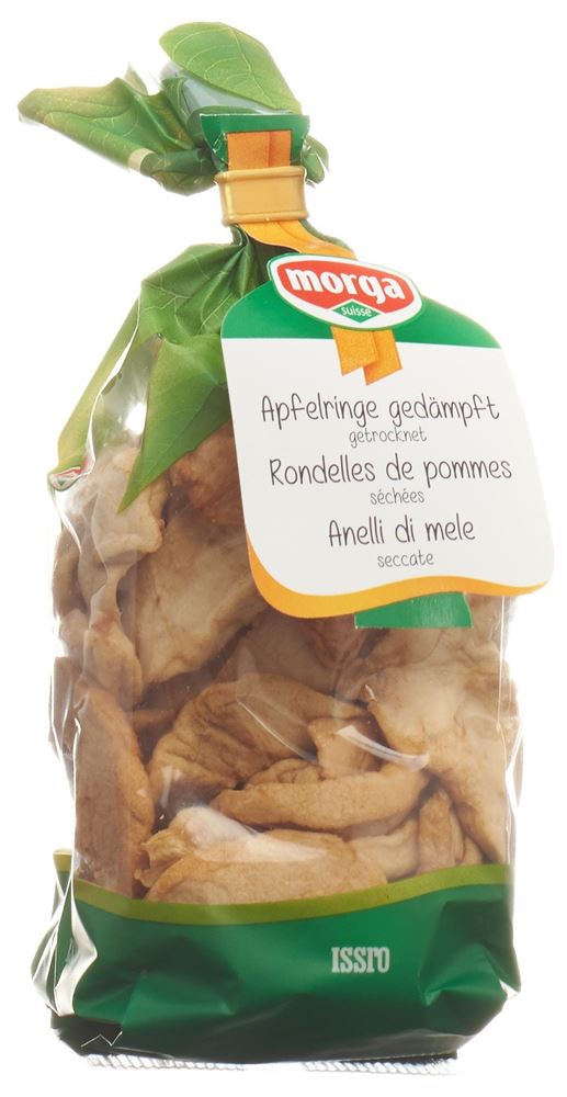 Issro Apfelringe gedämpft/geschwefelt 100 g