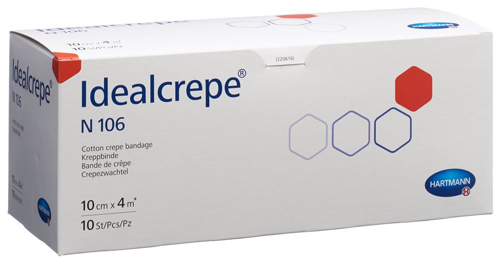 IVF Idealcrepe Binde 4mx10cm 10 Stk