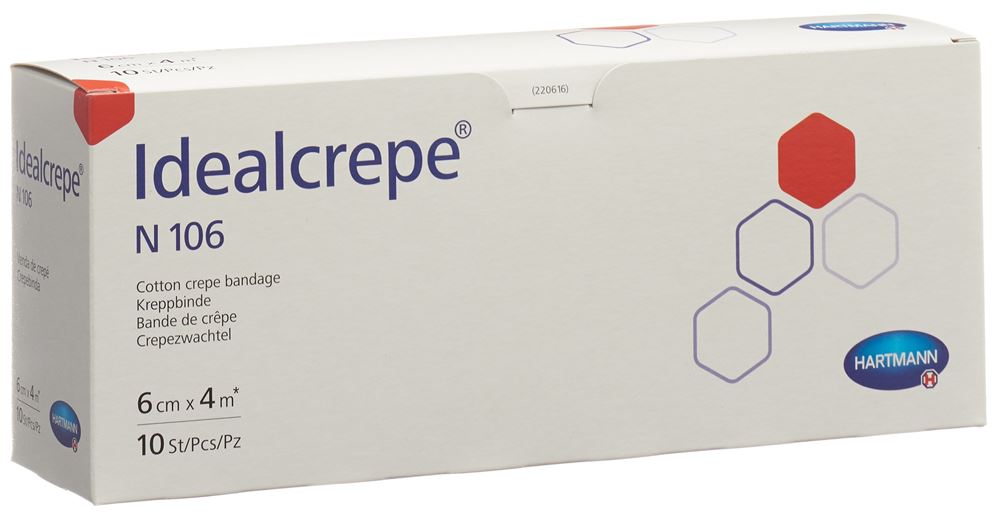 IVF Idealcrepe Binde 4mx6cm 10 Stk