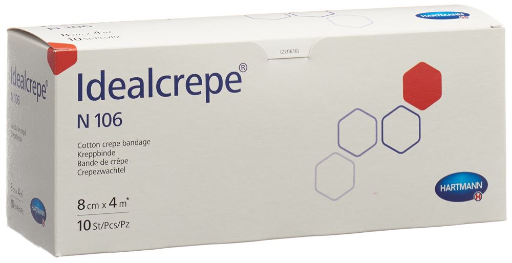 IVF Idealcrepe Binde 4mx8cm 10 Stk