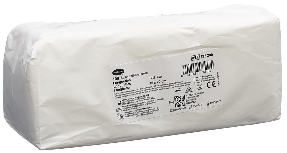 IVF Longuetten Typ 17 10x20cm 4 fach 100 Stk