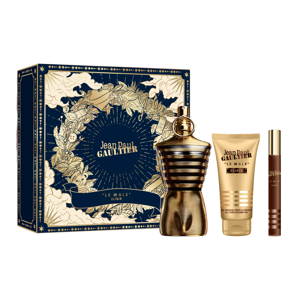 Jean Paul Gaultier Le Male Elixir Eau de Parfum 125ml + Shower Gel 75ml + MG 10ml Hd26