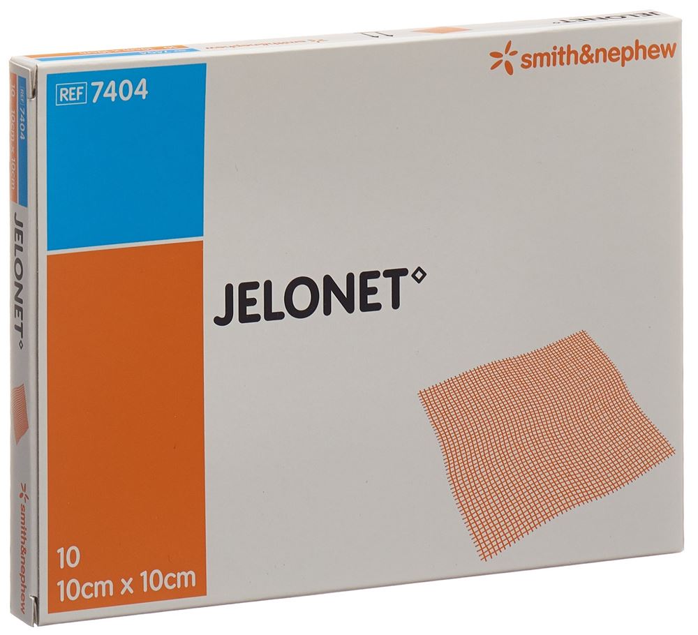 Jelonet Paraffingaze 10cmx10cm steril 10 Stk