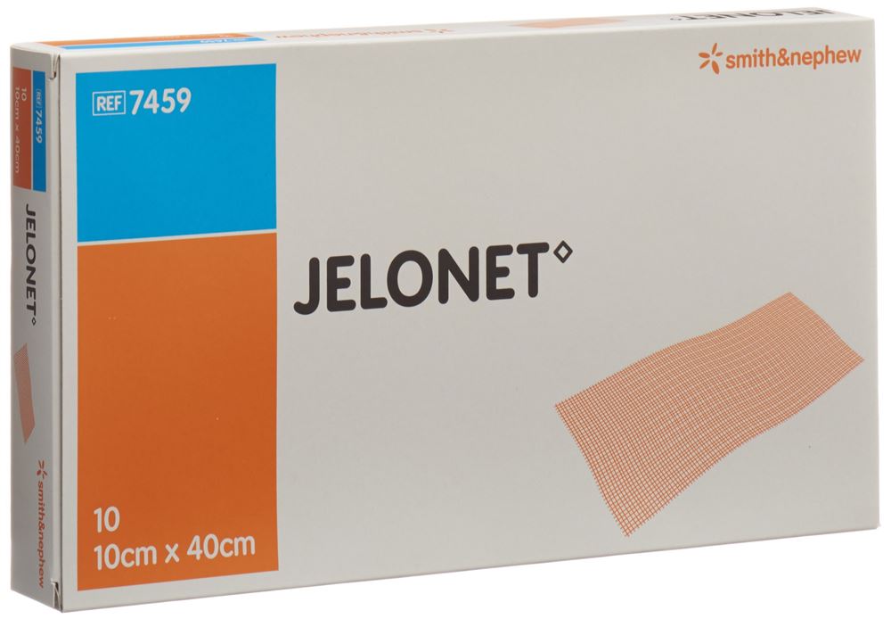 Jelonet Paraffingaze 10cmx40cm steril 10 Stk