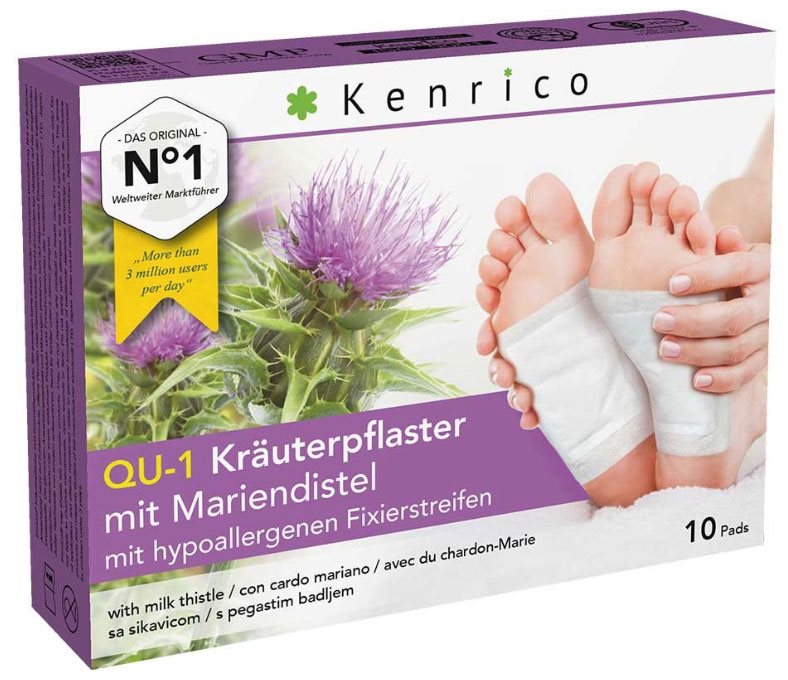 Kenrico Kräuterpflaster mit Mariendistel 10 Stk
