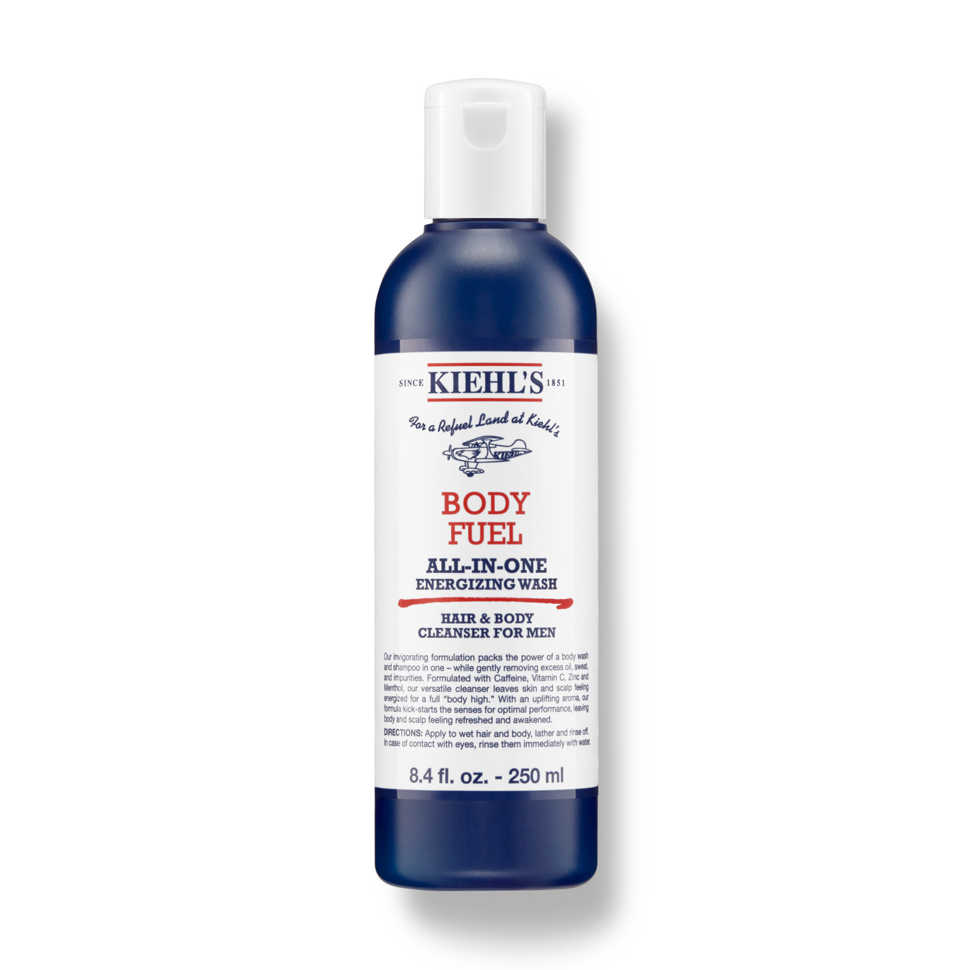 Kiehl's Body Fuel Wash Fl 250 ml