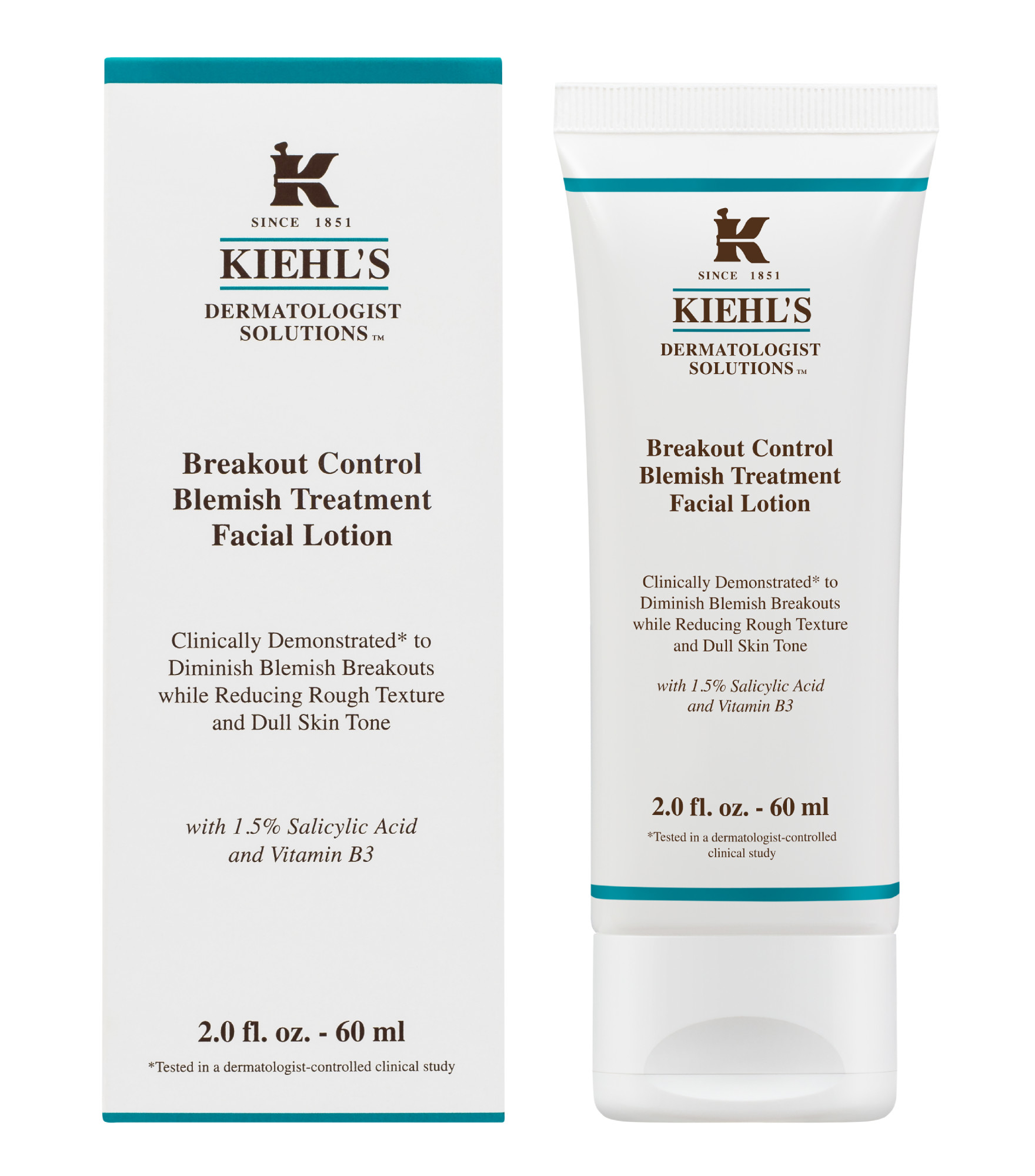 Kiehl's Breakout Control Blemish Treatment Facial Lotion Tb 60 ml