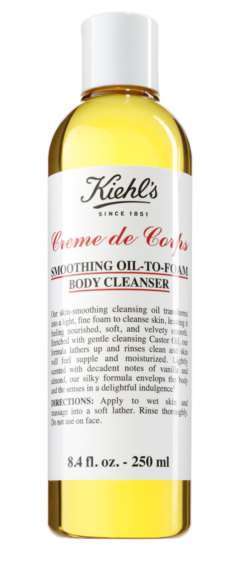 Kiehl’s Crème de Corps Oil-to-Foam Body Cleanser Fl 250 ml