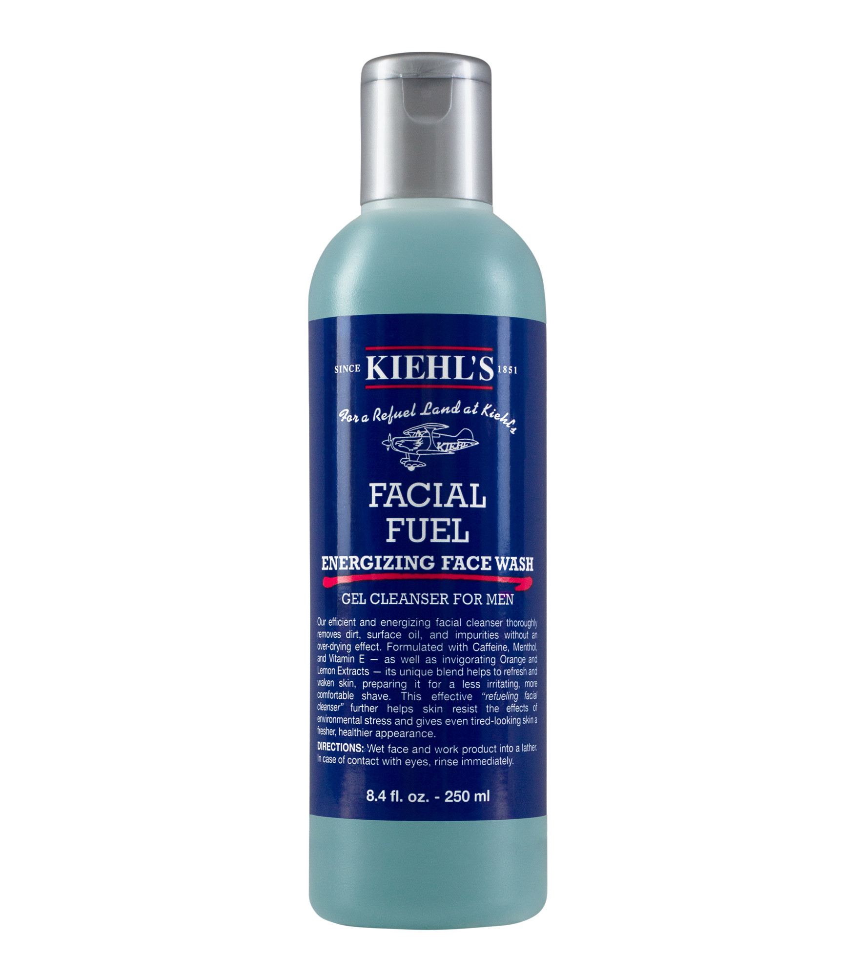 Kiehl's Facial Fuel Face Wash Energizing Fl 250 ml