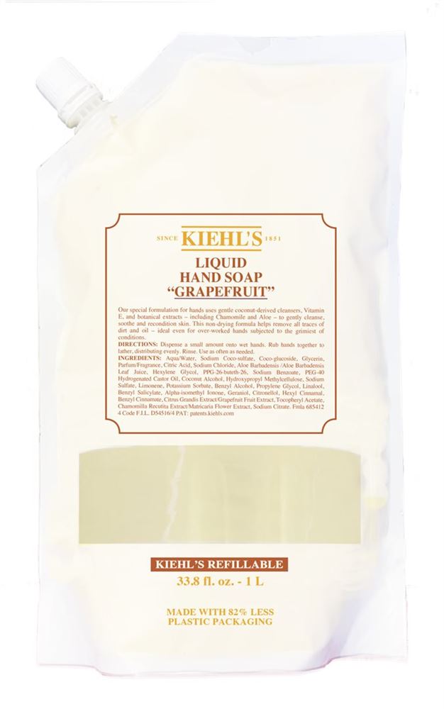 Kiehl’s Hand Cleanser Grapefruit Refill Pouch 1000 ml