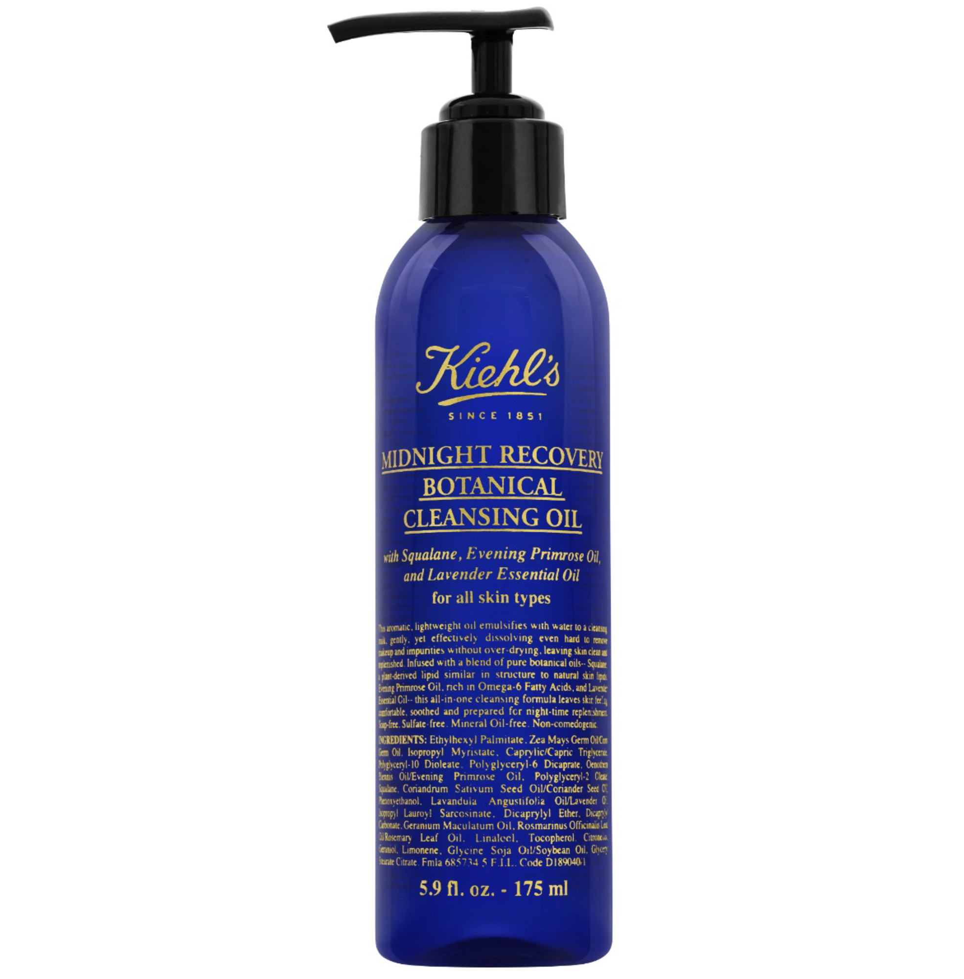 Kiehl’s Midnight Recovery Botanical Cleansing Oil 175 ml