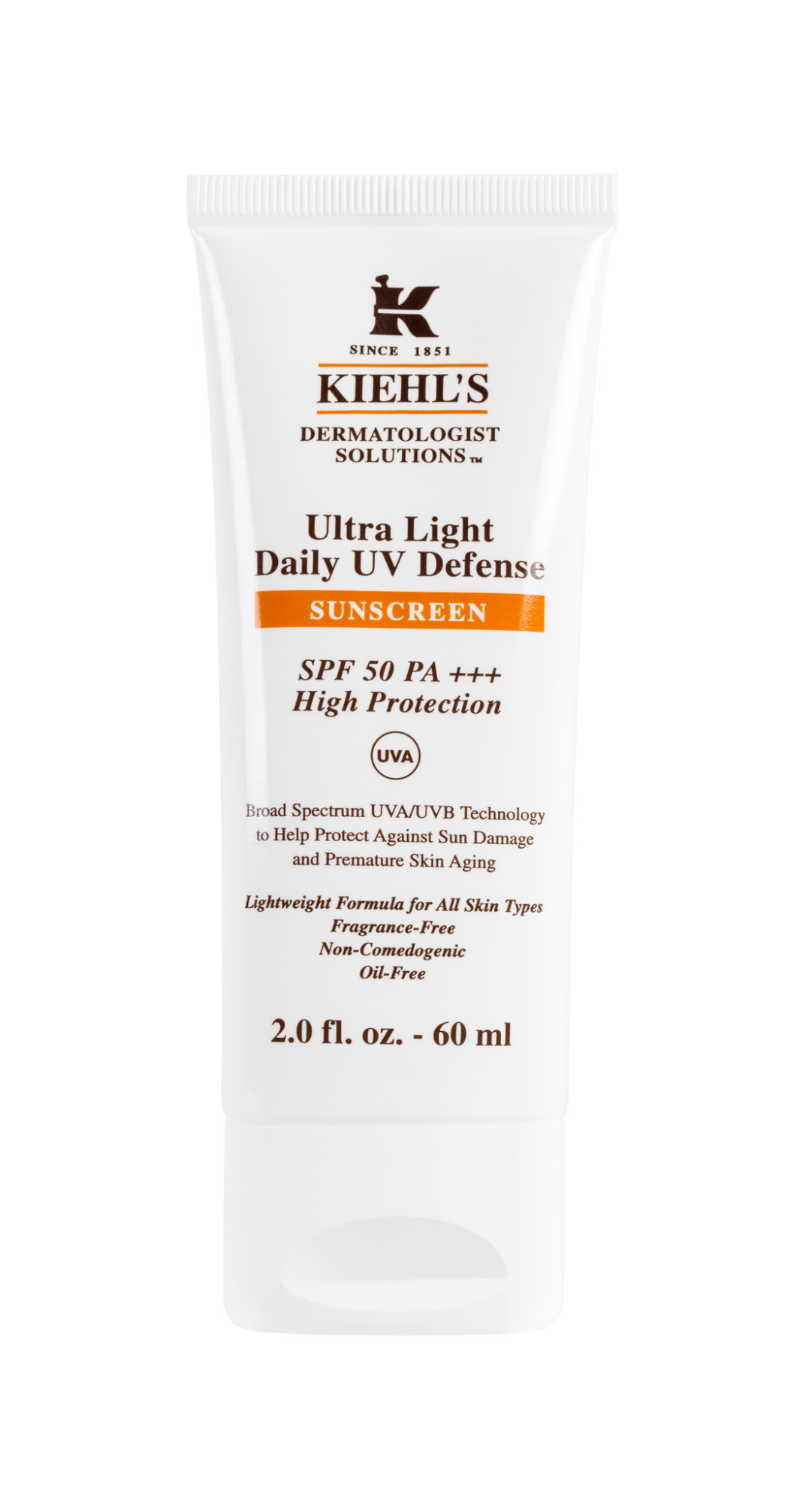 Kiehl's Ultra Light Daily UV Defense Sunscreen Spf50 Tb 60 ml